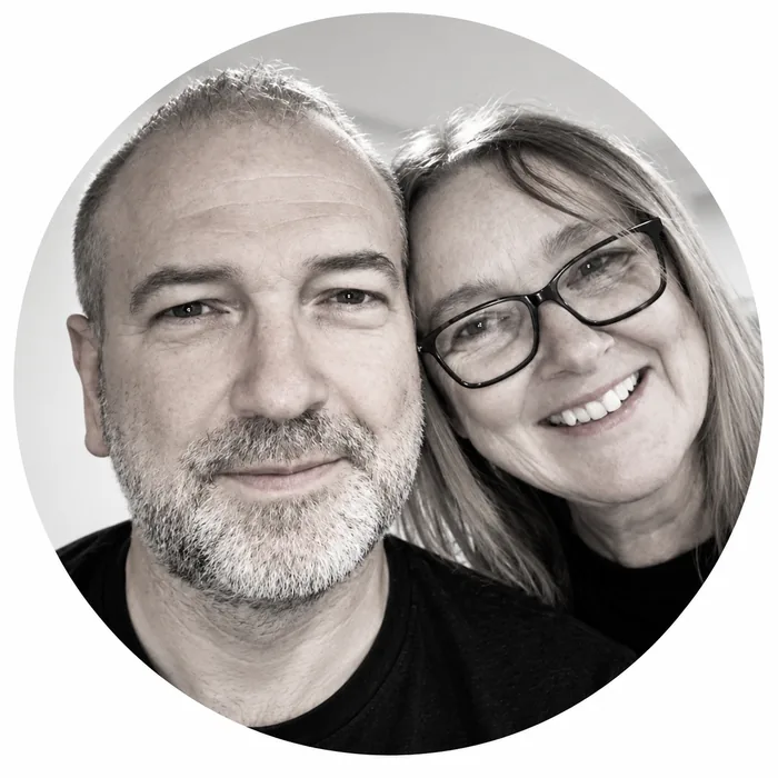 Mark and Rachel, founders of Holiday House France
