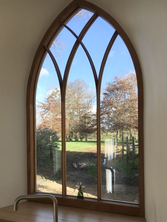 View from kitchen