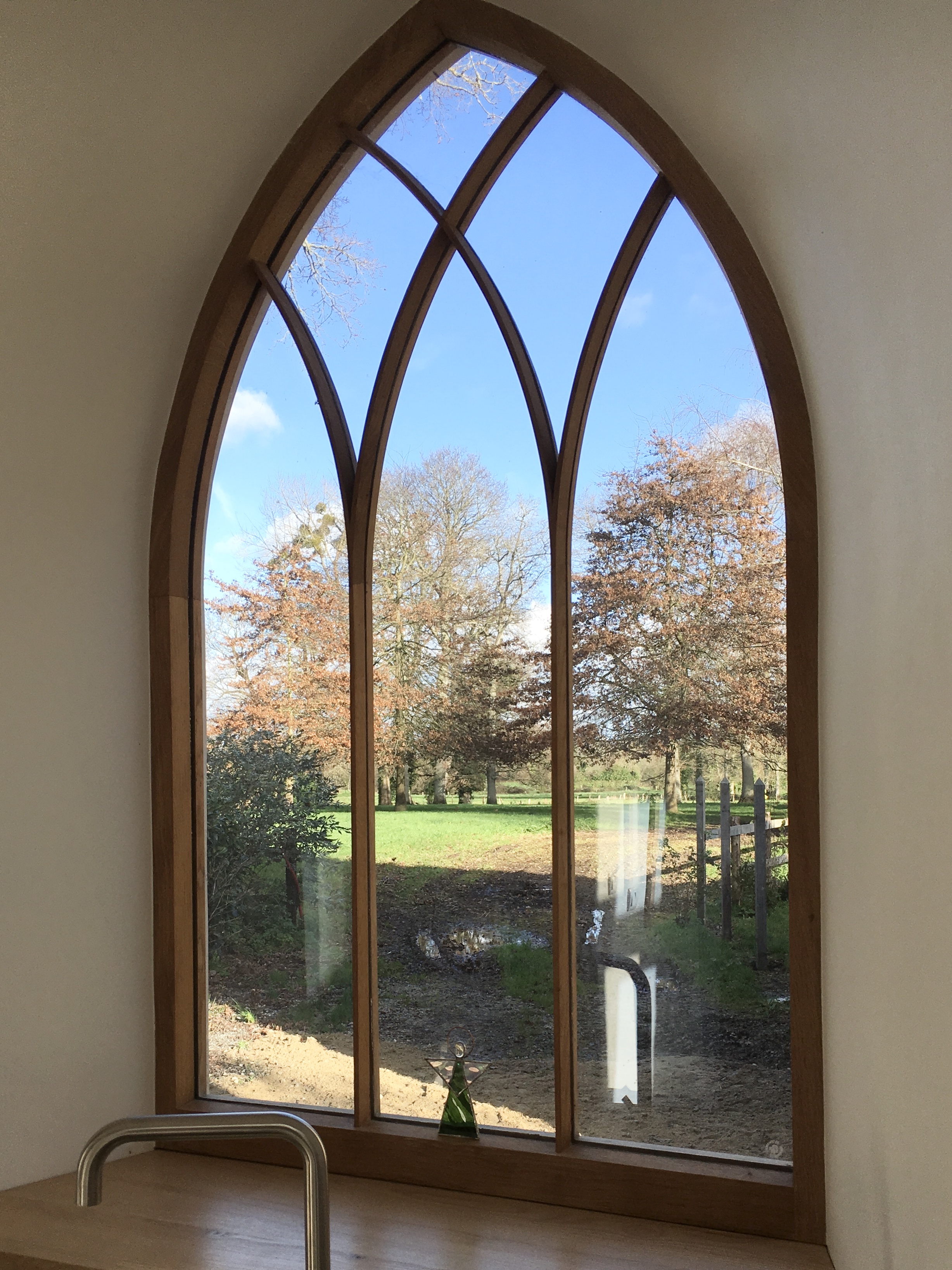 View from kitchen