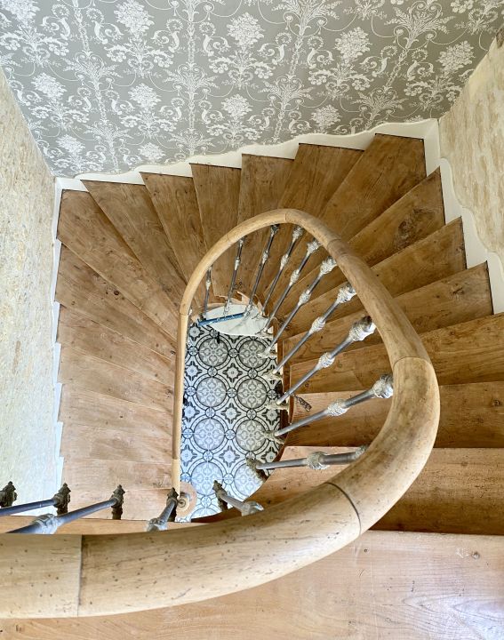 Stairwell to first floor