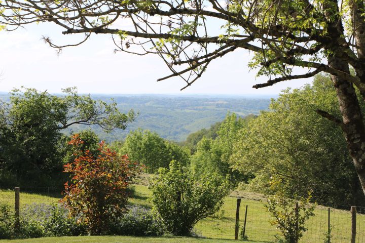 View over Aveyron Valley